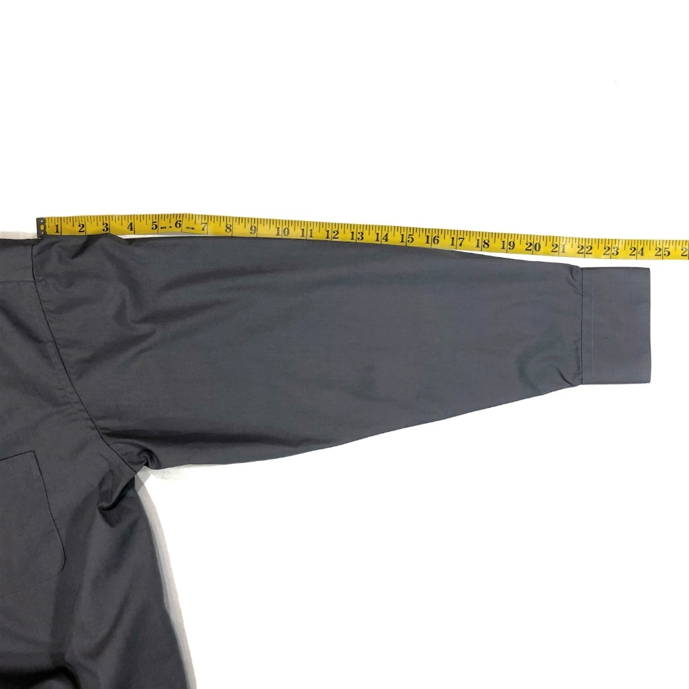 Giorgio Brutini Dark Gray Long Sleeve Shirt, Large - Picture 6 of 8